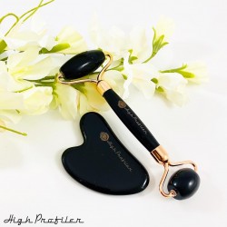 BLACK OBSIDIAN ROLLER & GUA...
