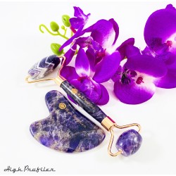 AMETHYST ROLLER & GUA SHA SET